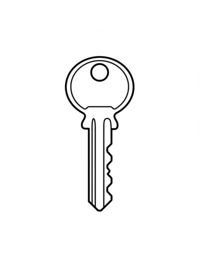 Key Coloring Pages - Coloring Page of Keys